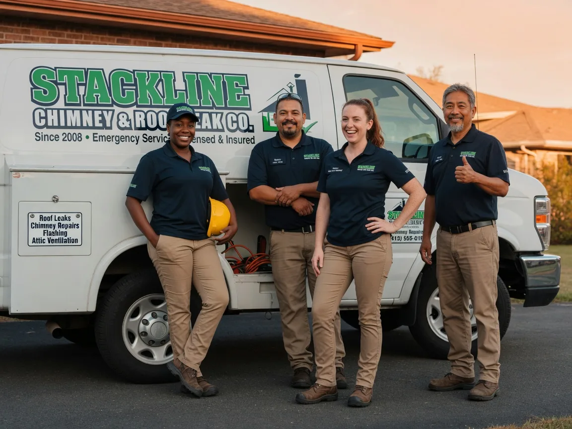 Chimney flashing repair company in Hague, VA